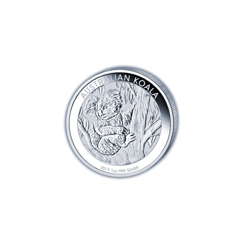 Strieborná minca 1 Oz Koala 2013