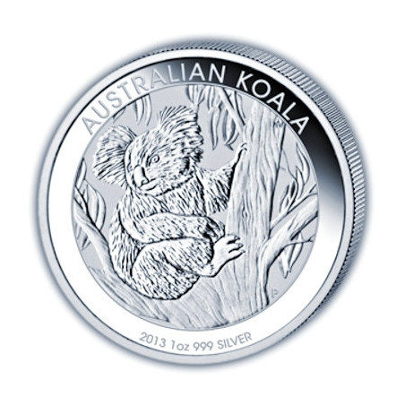 Strieborná minca 1 Oz Koala 2013