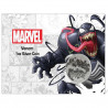 Strieborná minca 1 Oz Marvel Venom 2020 V karte