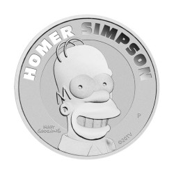 Strieborná minca 1 Oz Homer...