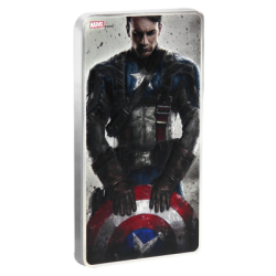 Strieborná tehlička 500 g Marvel Captain America