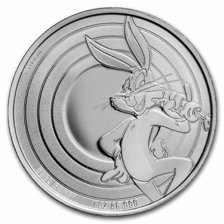 Strieborná minca 1 Oz Looney Tunes Bugs Bunny 2022