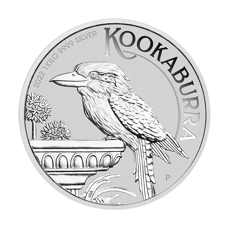 Strieborná minca 1 Kg Australian Kookaburra 2022