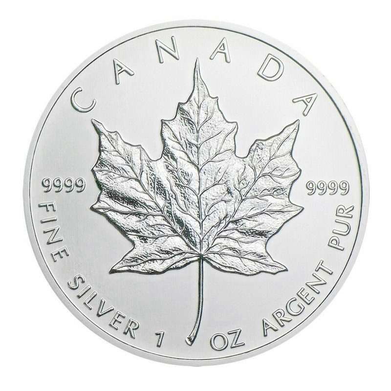 Strieborná minca 1 Oz Maple Leaf 2013