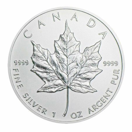 Strieborná minca 1 Oz Maple Leaf 2013