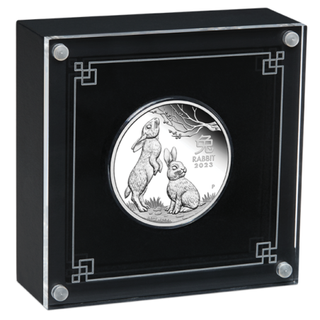 Strieborná minca 1/2 Oz Lunar Series III Year of the Rabbit 2023 Proof