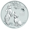 Strieborná minca 1/2 Oz Lunar Series III Year of the Rabbit 2023 Proof