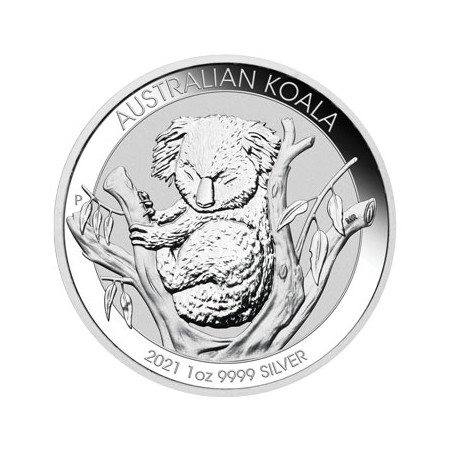 Strieborná minca 1 Oz Koala 2021