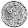 Strieborná minca 2 Oz The Queens Beasts Lion of England 2016