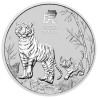 Strieborná minca 5 Oz Lunar Series III Year of the Tiger 2022