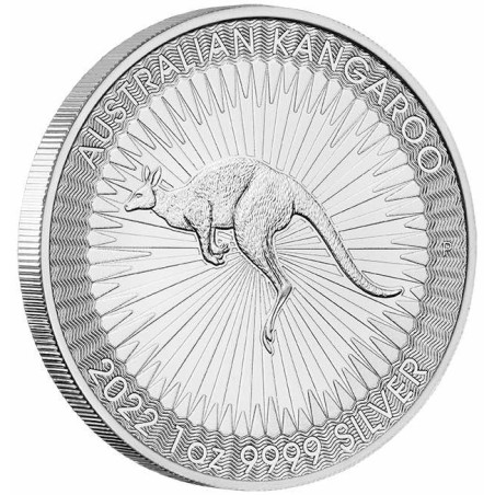 Strieborná minca 1 Oz Kangaroo 2022