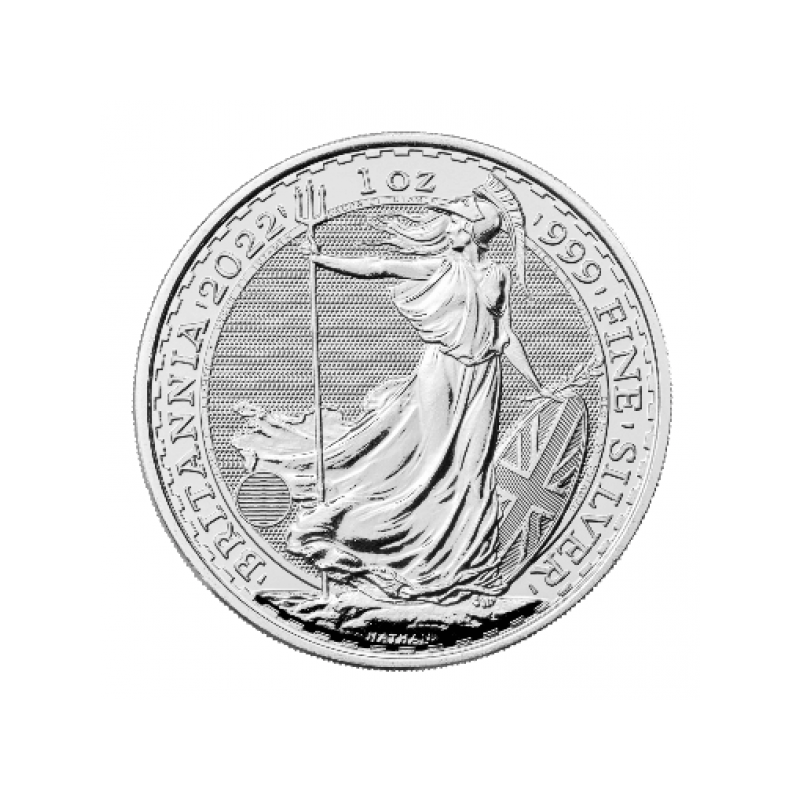 Strieborná minca 1 Oz Britannia 2022
