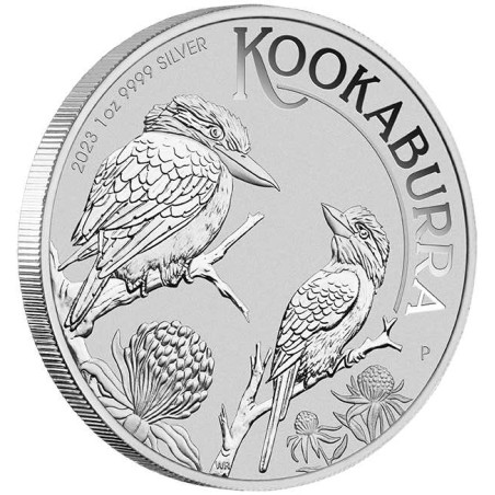 Strieborná minca 1 Oz Kookaburra 2023