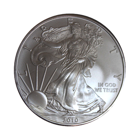 Strieborná minca 1 Oz American Eagle 2010