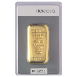 Zlatý zliatok 100 g Heraeus...