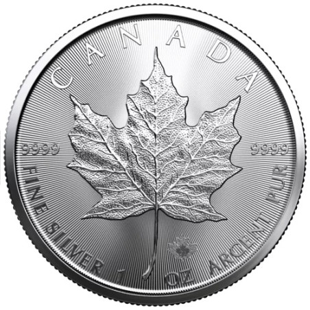 Strieborná minca 1 Oz Maple Leaf 2023