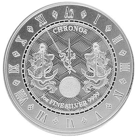 Strieborná minca 1 Oz Chronos 2021