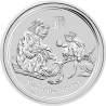 Strieborná minca 1 kg Lunar Series II Year of the Monkey 2016