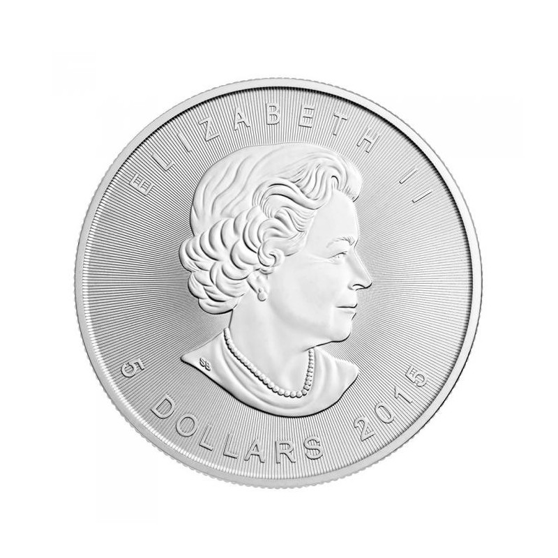 Strieborná minca 1 Oz Maple Leaf 2015