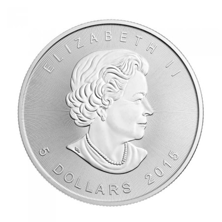 Strieborná minca 1 Oz Maple Leaf 2015