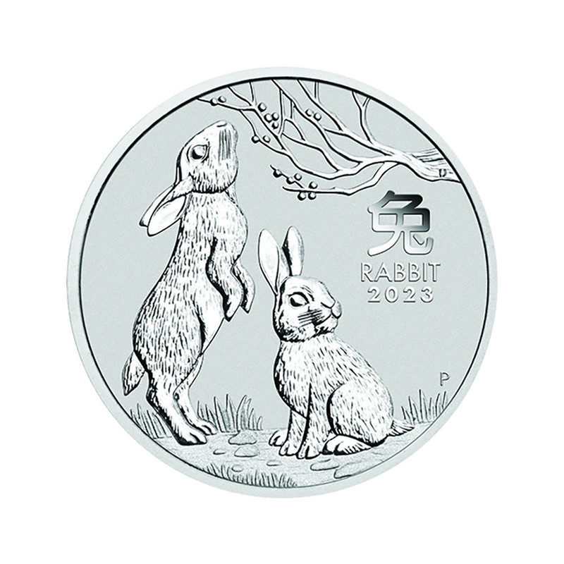 Strieborná minca 1 kg Lunar Series III Year of the Rabbit 2023