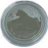 Strieborná minca 1 Oz Lunar Series II Year of the Tiger 2010