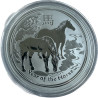 Strieborná minca 1 Oz Lunar Series II Year of the Horse 2014