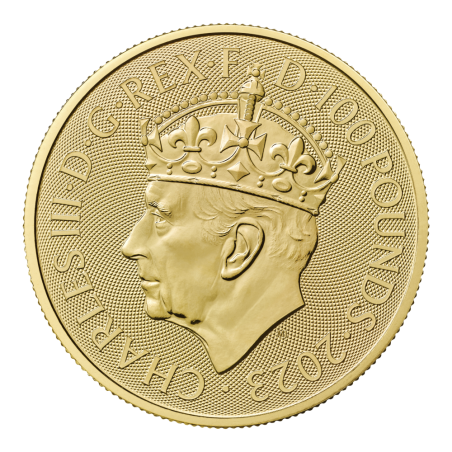 Zlatá minca 1 Oz Britannia 2023 Korunovácia King Charles III