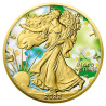 Strieborná minca 1 Oz American Eagle Four Seasons Series Spring 2022