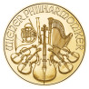 Tuba 10 x zlatá minca 1 Oz Wiener Philharmoniker rôzne roky