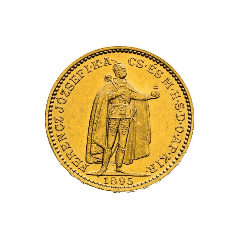 Zlatá minca 10 Korún Maďarsko rôzne roky (1892-1915)