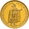 Zlatá minca 10 Korún Maďarsko rôzne roky (1892-1915)