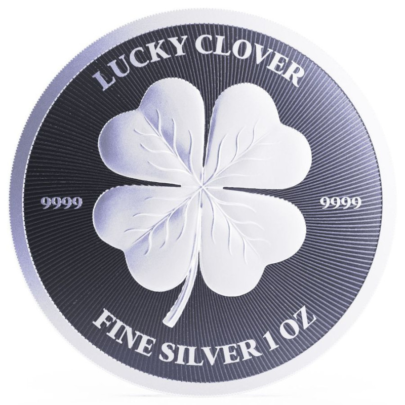 Strieborná minca 1 Oz Lucky Clover 2023