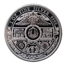Strieborná minca 1 Oz AI Coin - Artificial Intelligence 2023