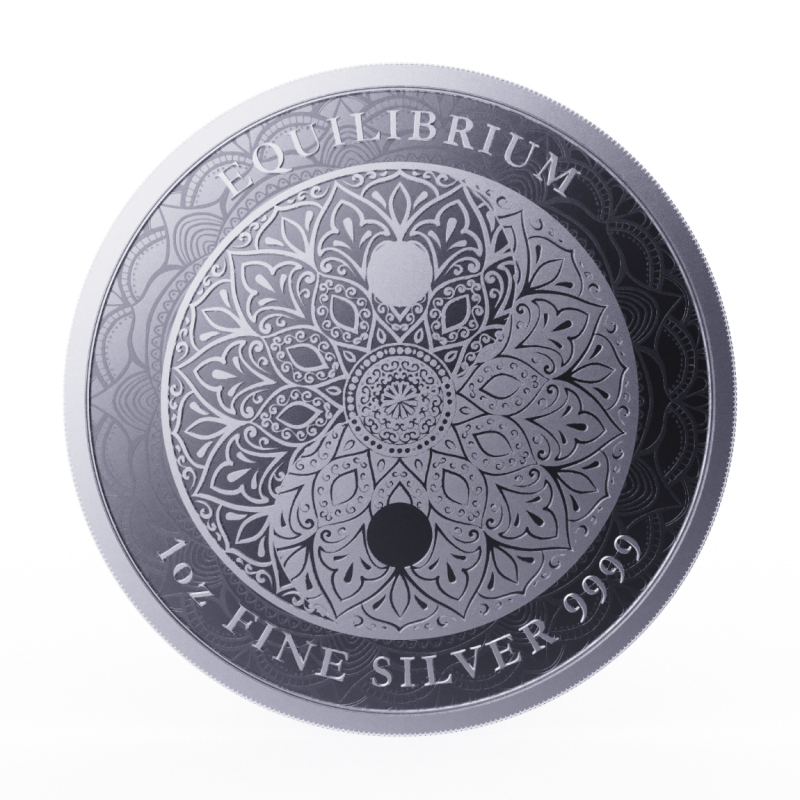 Strieborná minca 1 Oz Equilibrium 2023