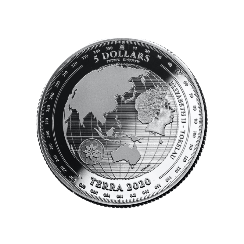 Strieborná minca 1 Oz Terra 2020 Proof-like