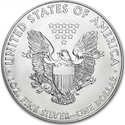 Strieborná minca 1 Oz American Eagle 2012