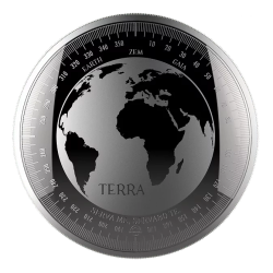 Strieborná minca 1 Oz Terra Proof-like