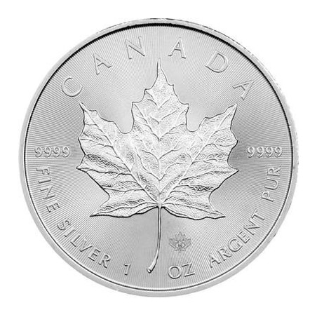 Strieborná minca 1 Oz Maple Leaf 2014