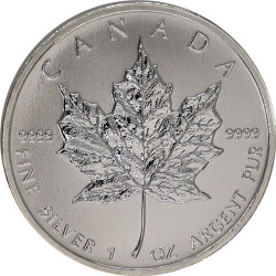Strieborná minca 1 Oz Maple...