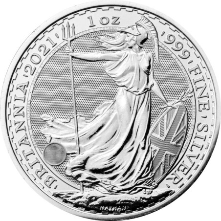 Strieborná minca 1 Oz Britannia 2021