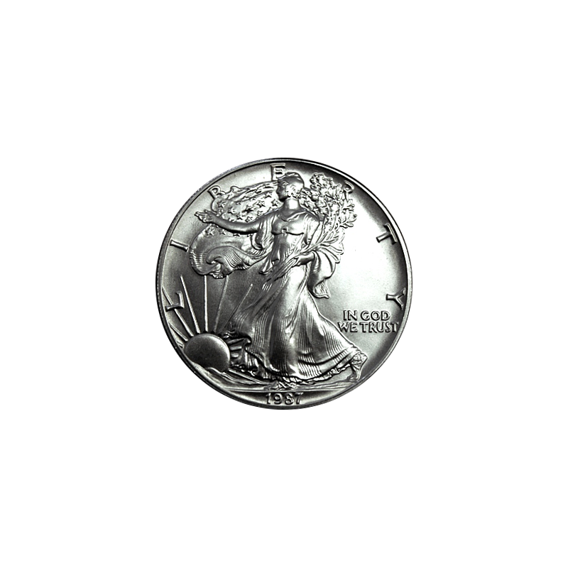 Strieborná minca 1 Oz American Eagle 1987