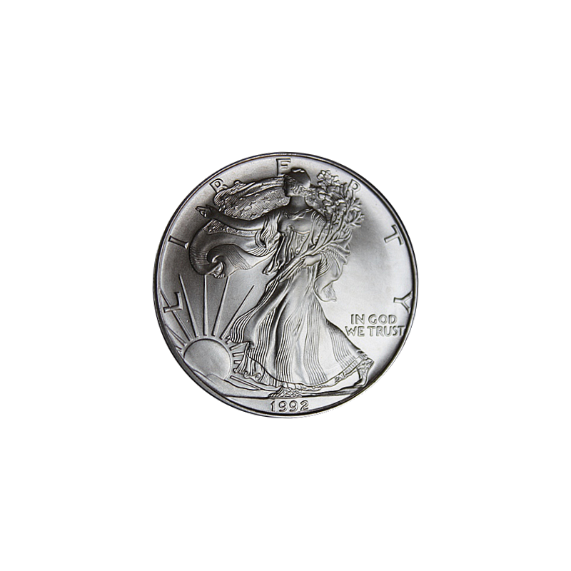 Strieborná minca 1 Oz American Eagle 1992