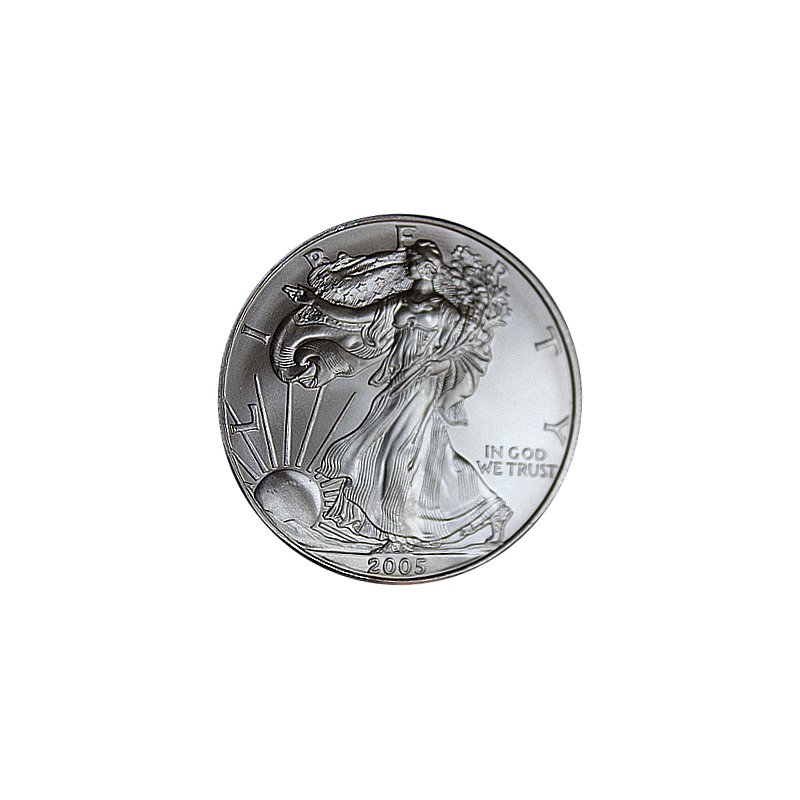 Strieborná minca 1 Oz American Eagle 2005