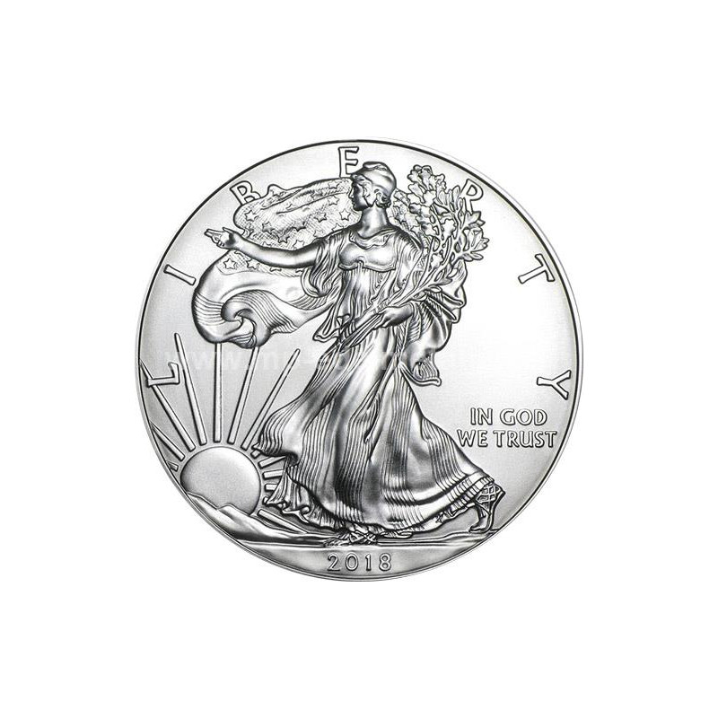 Strieborná minca 1 Oz American Eagle 2018