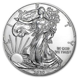 Strieborná minca 1 Oz American Eagle 2020