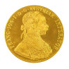 Zlatá minca 13,96 g 4 Dukáty 1915