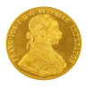 Zlatá minca 4 Dukát František Jozef I. 1915 Novorazba