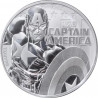 Strieborná minca 1 Oz Marvel Kapitán Amerika 2019