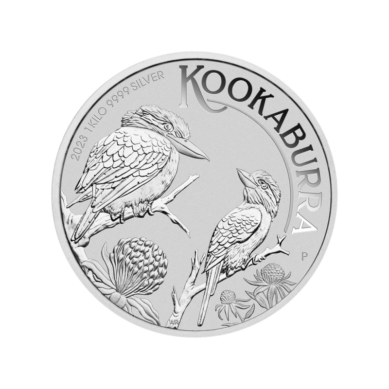 Strieborná minca 1 Kg Australian Kookaburra 2023